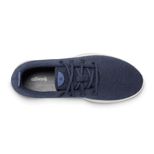 AB0098M SHOE TOP GLOBAL MENS WOOL RUNNER HAZY INDIGO BLIZZARD